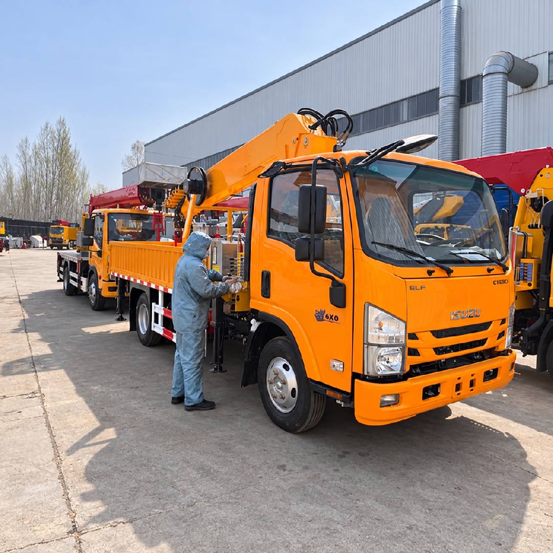 Бортовой грузовик ISUZU 700P ELF 4×2