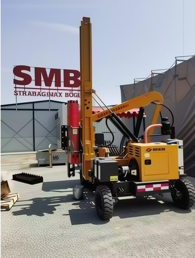 Установка для забивки ограждений ( Гидравлический копёр) GAILI Machinery