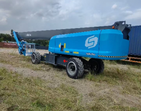 Подъемная платформа с прямой (телескопической) стрелой TB58RJ-PLUS