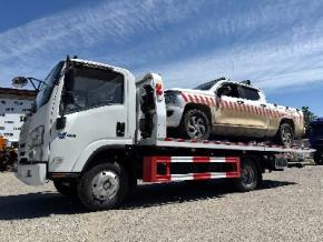 Эвакуатор с выдвижной  платформой  шасси Isuzu KV100 4x2 гп платформы 3,5 т., лебедка 4 т