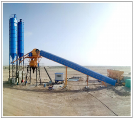 Бетонный завод HZS60 (производительность 60 м³/ч)