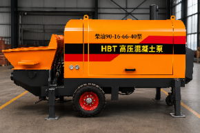 Мобильный бетононасос дизельный HBT 40 (HBT 90-16-66-40)