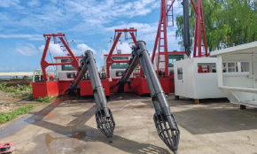 Земснаряд JM 8 дюймов с насосным всасыванием и выбросом