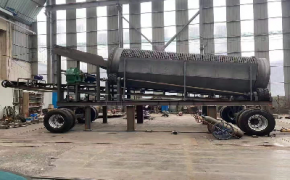 Передвижной сортировочный комплекс на колесном шасси S-GT1240 с ДГУ 50 кВт