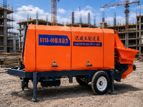 Дизельный бетононасос Zhongling 6110