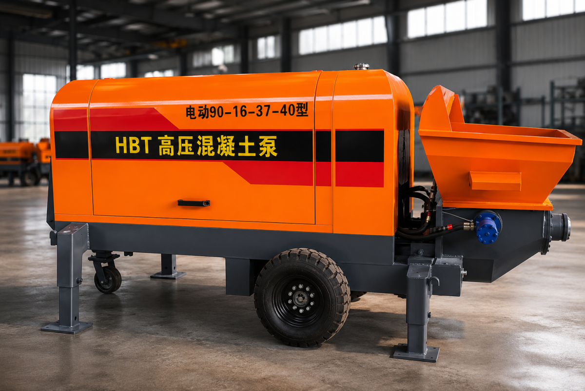 Электрический бетононасос HBT 40 (HBT 90-16-37-40)