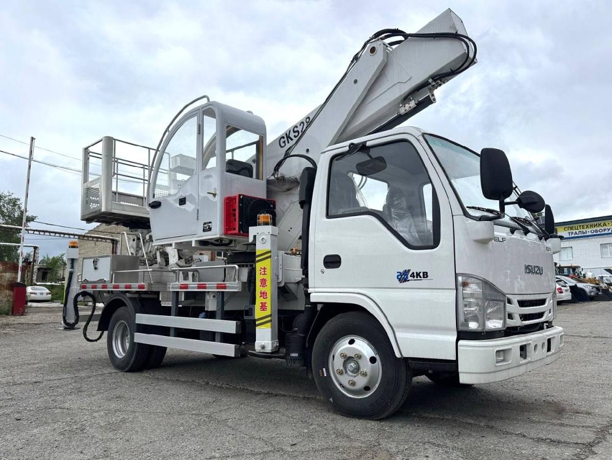 Автовышка ISUZU шасси 100P 28 м 4х2