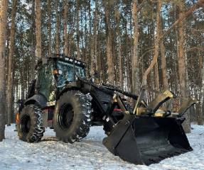Ковш 6 в 1 для экскаватора-погрузчика